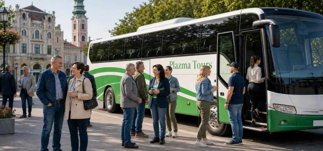 Polazak autobusa Plazma Tours iz Subotice